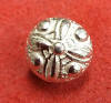 14mm Toadstool Pewter Button