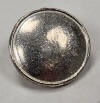 23mm Domed Pewter Button with lip