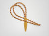ACW Red / Gold Knot Acorn