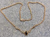 Celtic Onyx Bronze Necklace