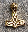 Thors Hammer Celtic Bronze