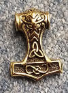 Thors Hammer Triqetra, Bronze