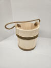 Hazel bound Wooden Bucket